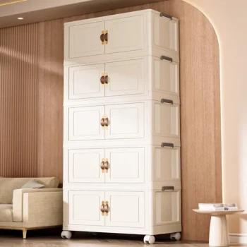 Bedroom Living Room Baby Wardrobe Storage Cabinet Storage Cabinet  No Installation Required Guarda Roupa Furniture Supplies - AliExpress 1503